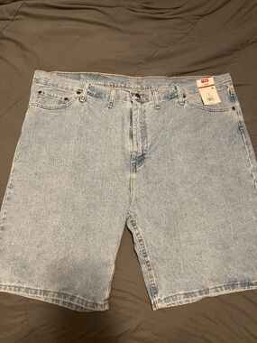 Wrangler Light Blue Denim Jean Shorts